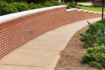 Edgewood Brick Wall Repair