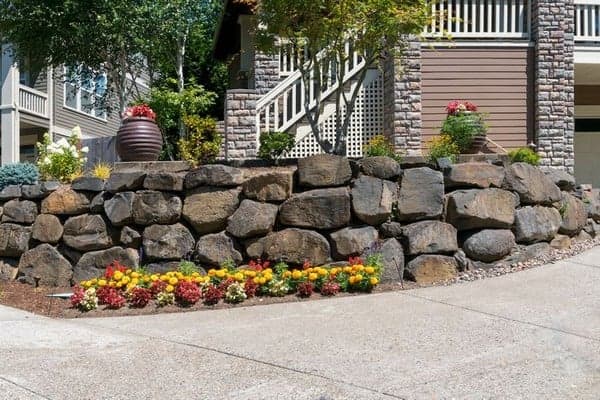 Boulder-Retaining-Wall-Bonney-Lake-WA